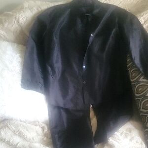 Womens Tafita Black Dress Suit